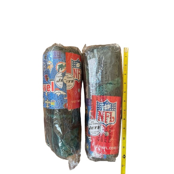 New (2) New York Jets Team Towels-in sealed packages. - Picture 2 of 3